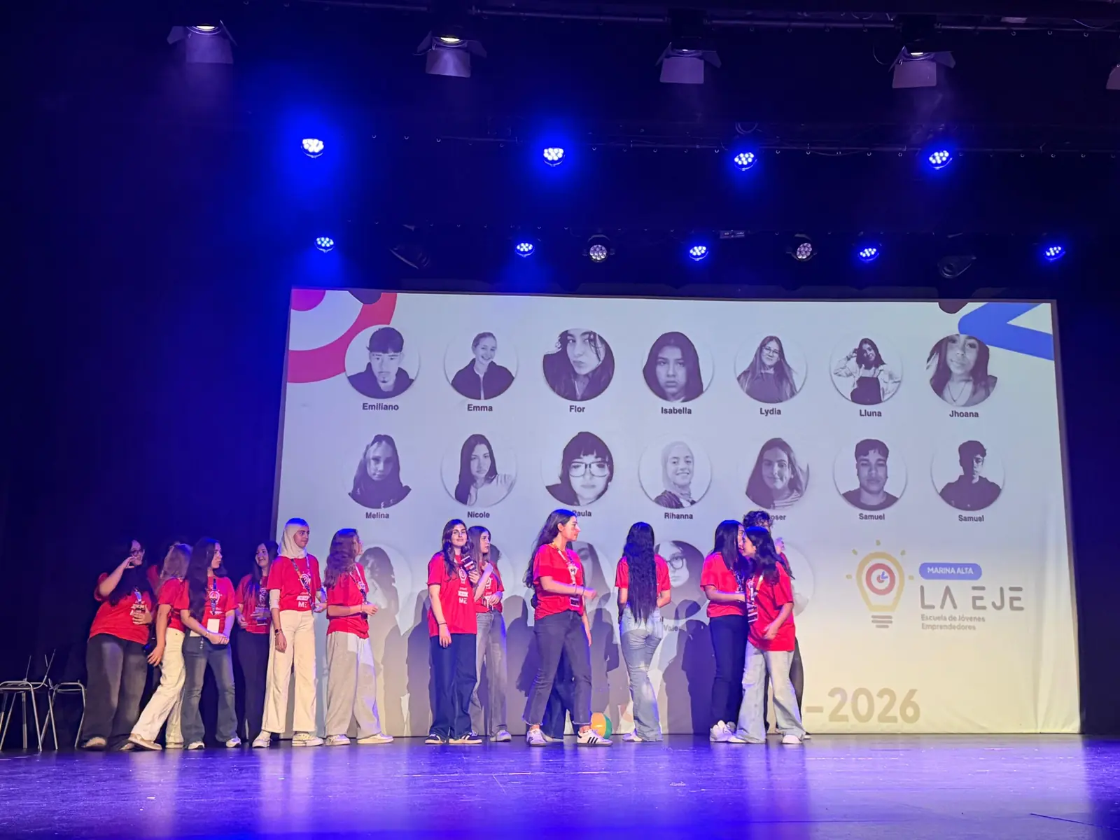 Alumnado de la Escuela de Jóvenes Emprendedores