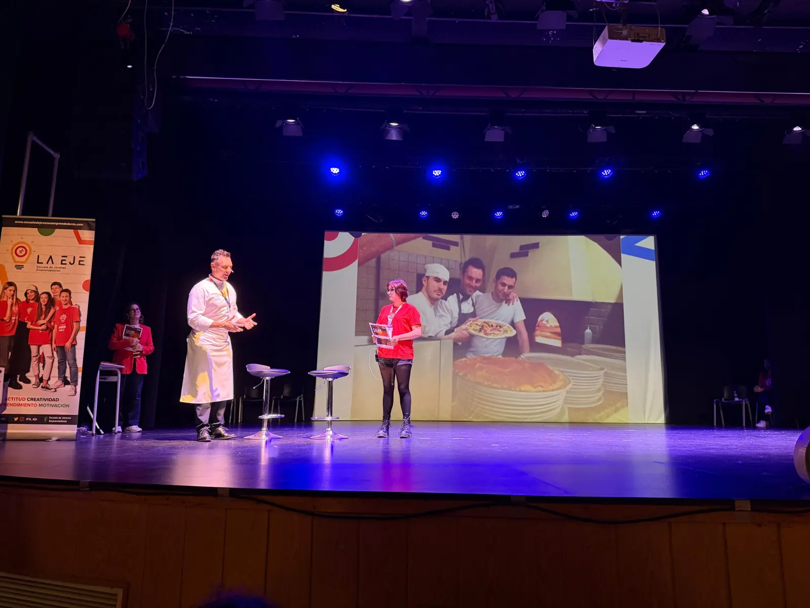 Alumnado de la Escuela de Jóvenes Emprendedores