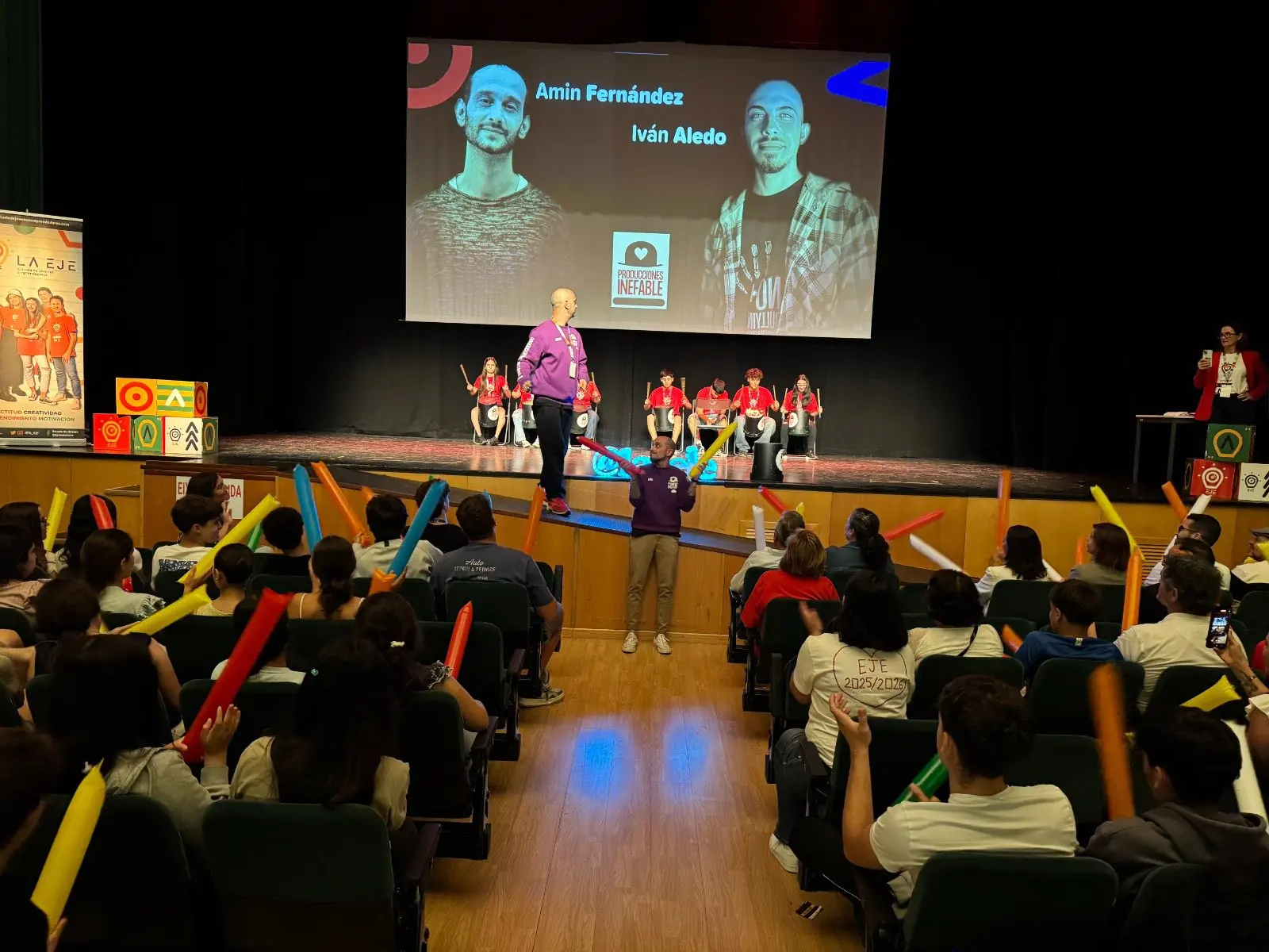 Dinàmica participativa amb el públic a la Marina Alta