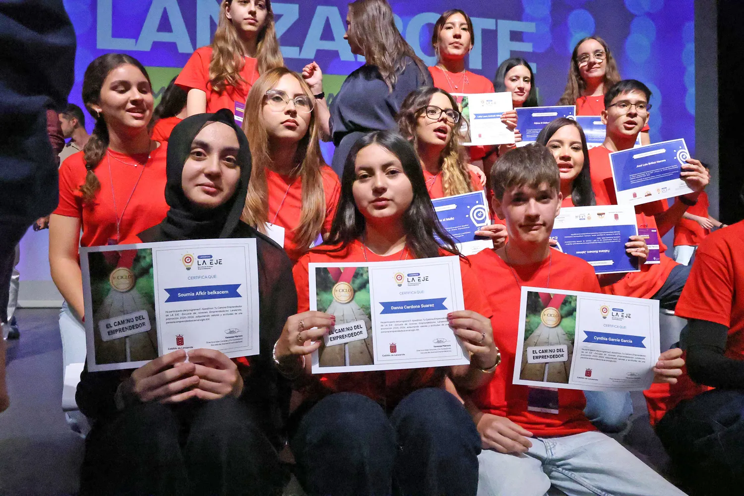 Jóvenes canarios entrenando su actitud emprendedora con La EJE