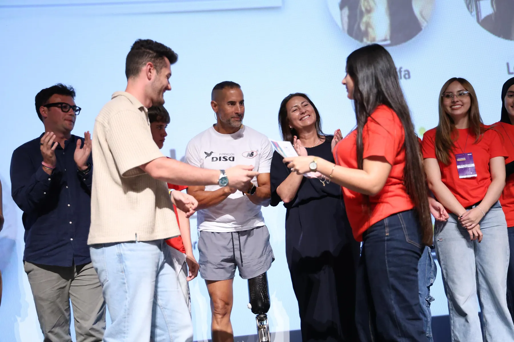 Intervención de antiguos alumnos de la Escuela de Jóvenes Emprendedores