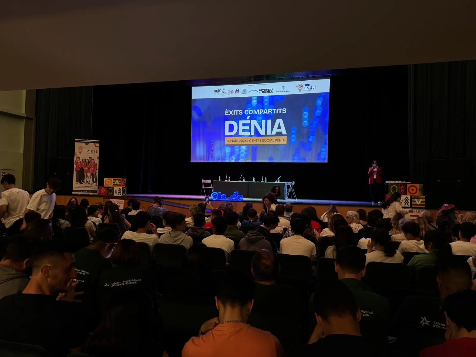 Presentació d'alumnes amb Creama a Dénia